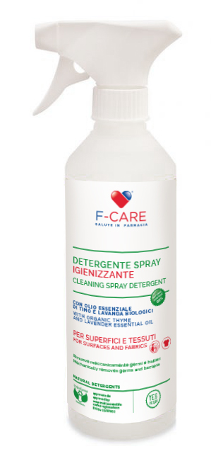 F CARE SPRAY IGIENIZZANTE BIO 500 ML - Luckyfarma.it