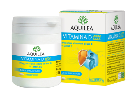 AQUILEA VITAMINA D 1000 100 COMPRESSE - Luckyfarma.it