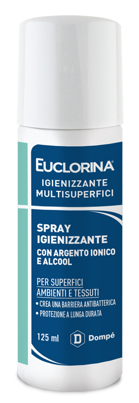 EUCLORINA IGIENIZZANTE MULTISUPERFICI SPRAY 125 ML - Luckyfarma.it