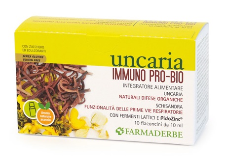 UNCARIA IMMUNO PRO BIO 10 FLACONCINI DA 10 ML - Luckyfarma.it