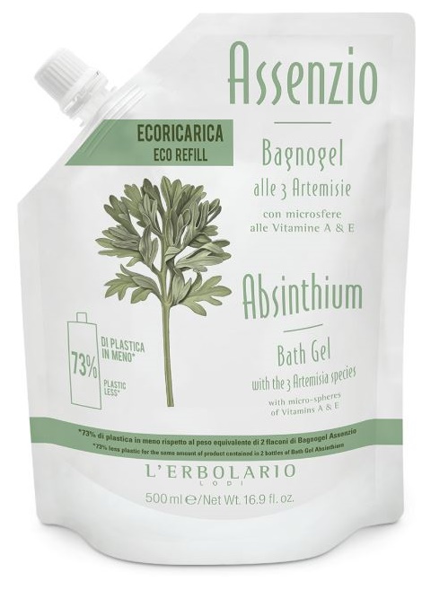 ASSENZIO BAGNOSCHIUMA ECORICARICA 500 ML - Luckyfarma.it