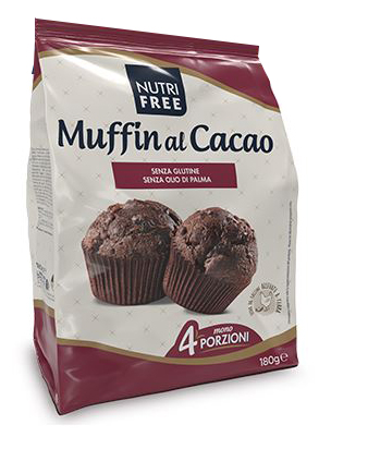 NUTRIFREE MUFFIN AL CACAO 4 X 45 G - Luckyfarma.it