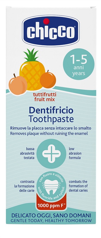 CHICCO DENTIFRICIO TUTTIFRUTTI 12 MESI - Luckyfarma.it