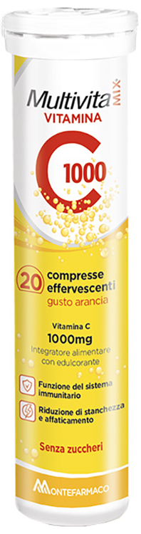 MULTIVITAMIX VIT C 1000 20 COMPRESSE EFFERVESCENTI - Luckyfarma.it