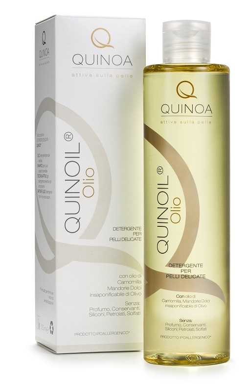 QUINOA QUINOIL OLIO DETERGENTE PER PELLI DELICATE 200 ML - Luckyfarma.it