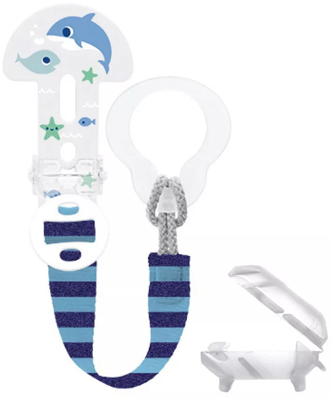 MAM CLIP IT & COVER PORTASUCCHIETTO MASCHIO - Luckyfarma.it