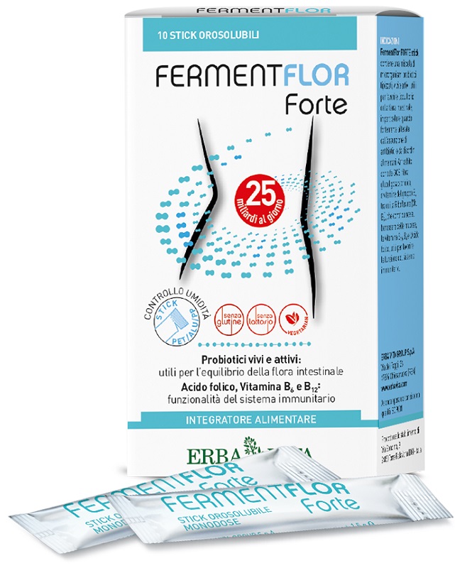 FERMENTFLOR FORTE 10 STICKPACK - Luckyfarma.it