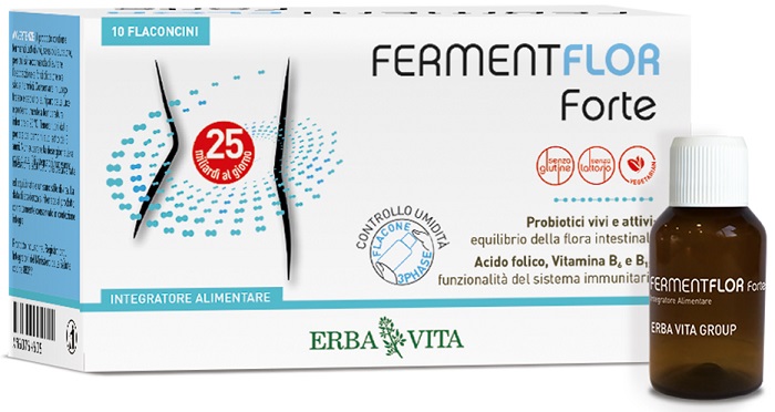 FERMENTFLOR FORTE 10 FLACONCINI - Luckyfarma.it