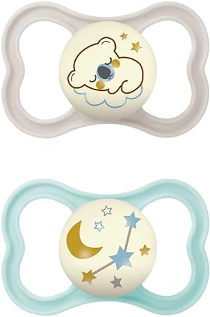 MAM AIR NIGHT SUCCHIETTO 16+ MESI SILICONE DOPPIO NEUTRO - Luckyfarma.it
