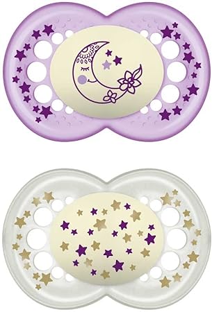 MAM NIGHT SUCCHIETTO 6+ MESI SILICONE DOPPIO FEMMINA - Luckyfarma.it