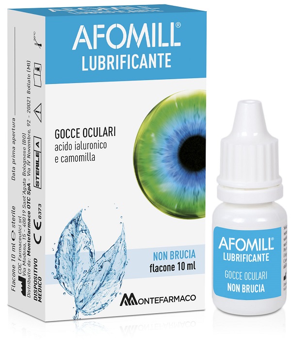 AFOMILL LUBRIFICANTE GOCCE OCULARI 10 ML - Luckyfarma.it