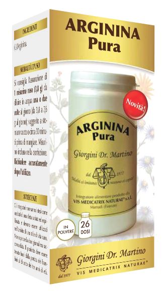 ARGININA PURA POLVERE SOLUBILE 100 G - Luckyfarma.it