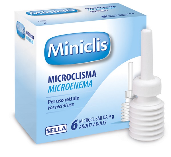 MINICLIS ADULTI 9G 6 MICROCLISMI CL II - Luckyfarma.it