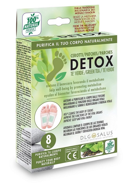 CEROTTI DETOX PIEDI TE' VERDE 8 PEZZI - Luckyfarma.it