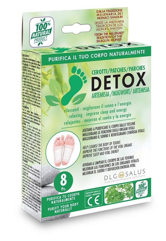 CEROTTI DETOX PIEDI ARTEMISIA 8 PEZZI - Luckyfarma.it