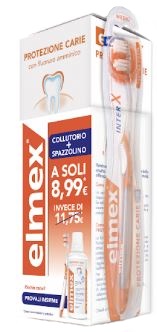 SPECIAL PACK ELMEX PROTEZIONE CARIE COLLUTORIO 400 ML + SPAZZOLINO - Luckyfarma.it