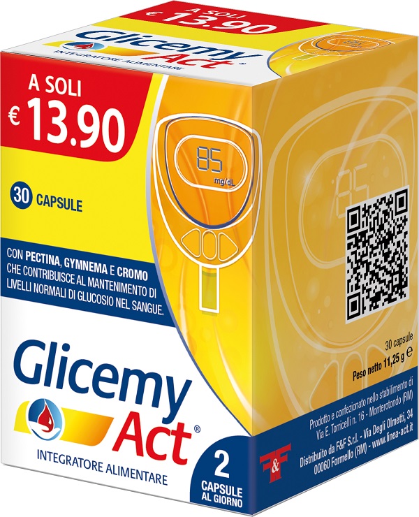 GLICEMY ACT 30 CAPSULE - Luckyfarma.it