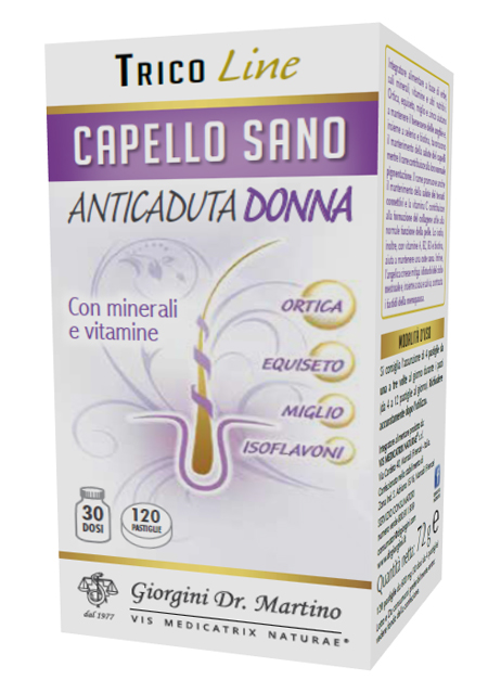 CAPELLO SANO ANTICADUTA DONNA 120 PASTIGLIE - Luckyfarma.it
