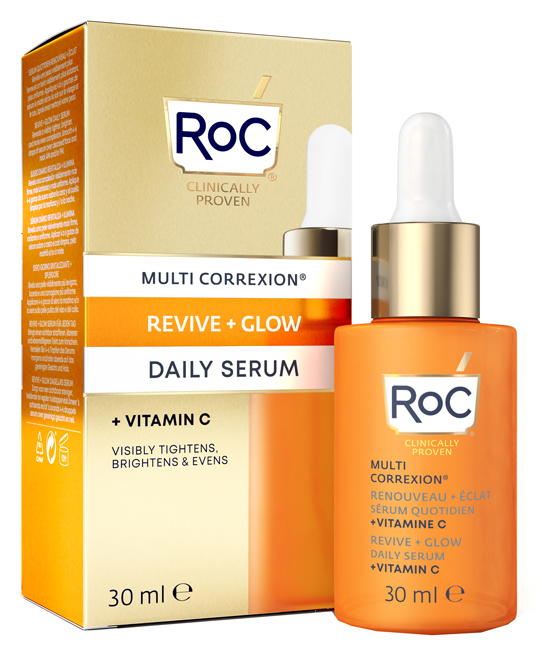 ROC MULTI CORREXION REVIVE + GLOW SIERO VISO 30 ML - Luckyfarma.it