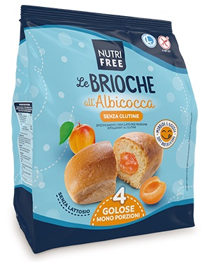 NUTRIFREE LE BRIOCHE ALBICOCCA 200 G - Luckyfarma.it