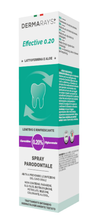 DERMARAYS EFFECTIVE SPRAY PARODONTALE 100 ML - Luckyfarma.it