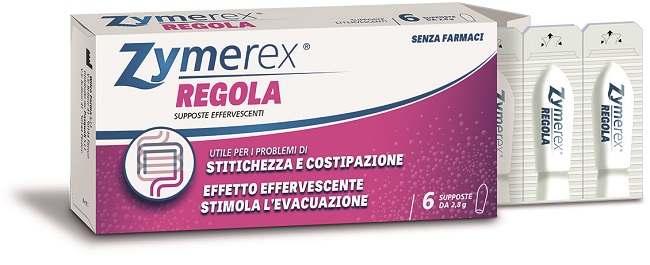 ZYMEREX REGOLA SUPPOSTE 6 PEZZI - Luckyfarma.it