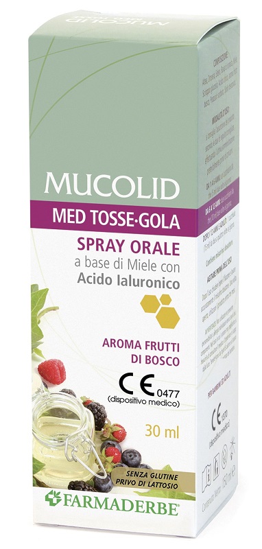 MUCOLID MED TOSSE GOLA SPRAY ORALE 30 ML - Luckyfarma.it