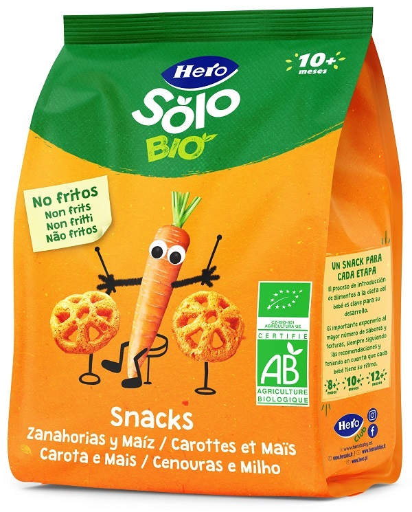 HERO BABY SOLO SNACK CAROTA MAIS 40 G - Luckyfarma.it
