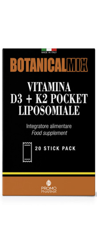 VITAMINA D3 + K2 POCKET BOTANICAL MIX 30 STICK - Luckyfarma.it