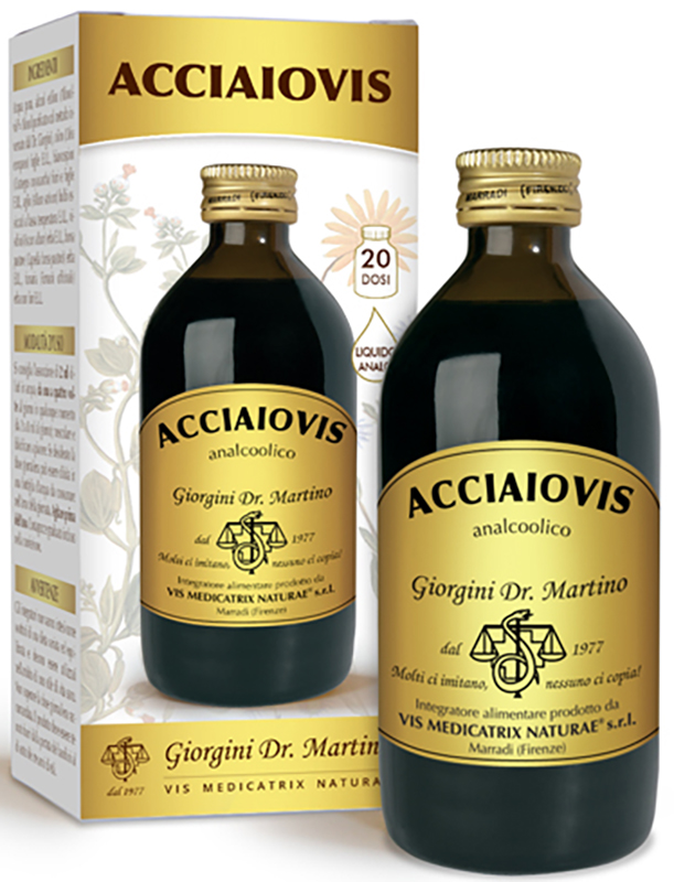 ACCIAIOVIS 200 ML LIQUIDO ANALCOLICO - Luckyfarma.it