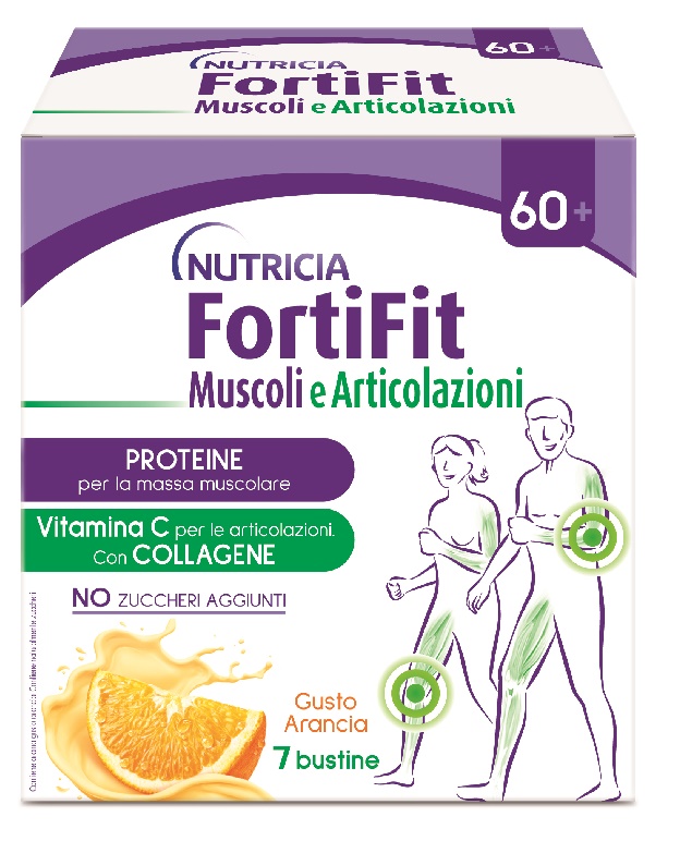 FORTIFIT MUSCOLI&ARTICOLAZIONI ARANCIA 7 BUSTINE - Luckyfarma.it