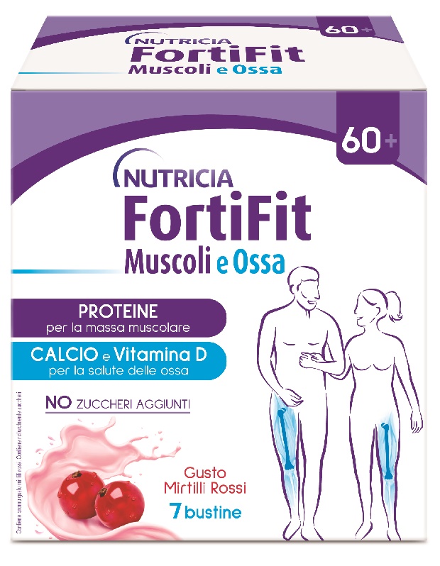 FORTIFIT MUSCOLI&OSSA MIRTILLO ROSSO 7 BUSTINE - Luckyfarma.it
