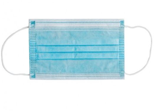 MASCHERINA CHIRURGICA FILTRANTE 98% 3 VELI TIPO IIR CON ELASTICI ADULTI AZZURRA 10 PEZZI - Luckyfarma.it