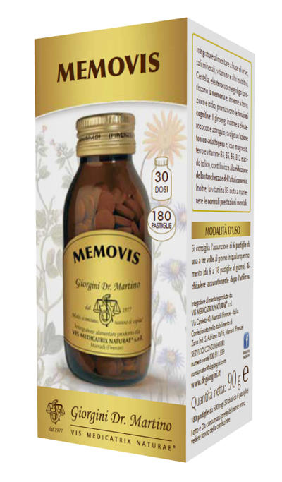 MEMOVIS 180 PASTIGLIE - Luckyfarma.it