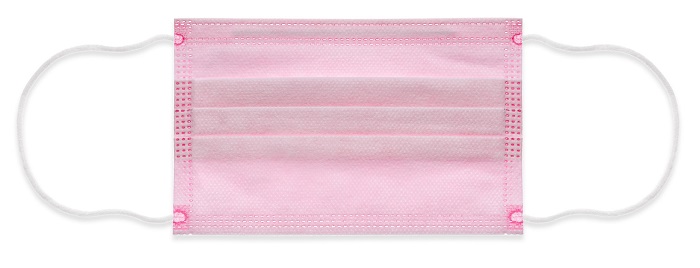 MYMASK PRO TIPO II KIDS MASCHERINA CHIRURGICA A 3 STRATI 10 PEZZI ROSA - Luckyfarma.it