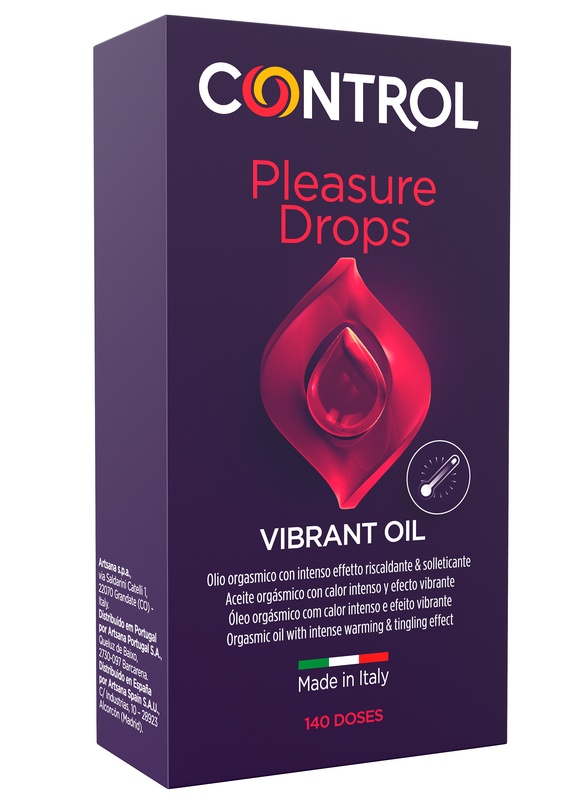 CONTROL VIBRANT OIL PLEASURE DROPS - Luckyfarma.it