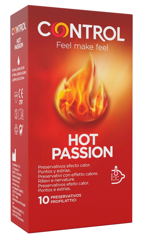 CONTROL HOT PASSION 10 PEZZI - Luckyfarma.it
