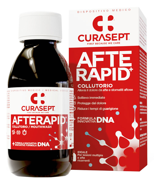 CURASEPT COLLUTORIO AFTE RAPID DNA 125 ML - Luckyfarma.it