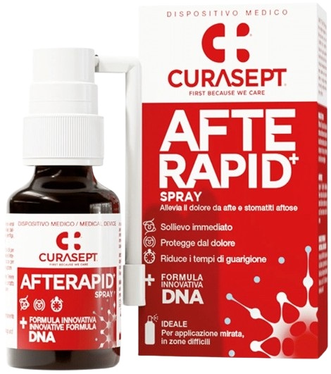 CURASEPT SPRAY AFTE RAPID DNA 15 ML - Luckyfarma.it