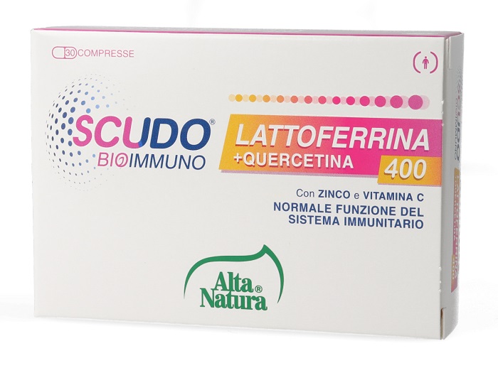 SCUDO LATTOFERRINA + QUERCETINA 400 30 COMPRESSE - Luckyfarma.it