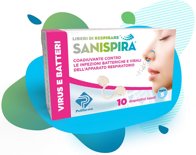 SANISPIRA VISUR & BATTERI FILTRO NASALE SMALL 10 PEZZI - Luckyfarma.it