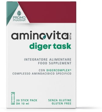 AMINOVITA PLUS DIGER TASK 20 STICK DA 10ML - Luckyfarma.it