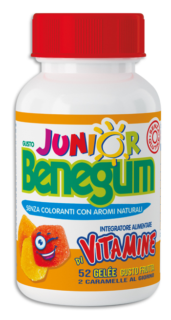 BENEGUM JUNIOR GELEE VITAMINE 52 CARAMELLE - Luckyfarma.it