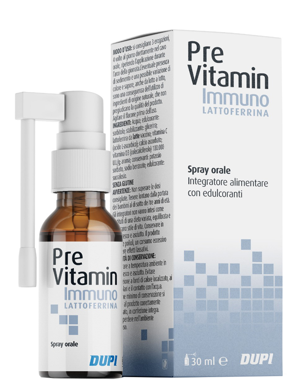 PREVITAMIN IMMUNO LATTOFERRINA 30 ML - Luckyfarma.it