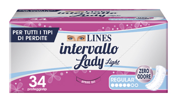 LINES INTERVALLO LADY REGULAR 34 PEZZI - Luckyfarma.it