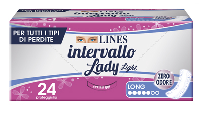 LINES INTERVALLO LADY LIGHT LONG 24 PEZZI - Luckyfarma.it