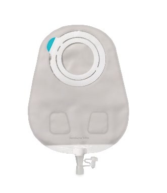 SENSURA MIO FLEX SISTEMA 2 PEZZI CON AGGANCIO ADESIVO SACCA MULTICHAMBER PER UROSTOMIA RIVESTITA 50MM DA 550 ML 30 PEZZI - Luckyfarma.it