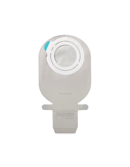 SENSURA MIO FLEX SISTEMA 2 PEZZI CON AGGANCIO ADESIVO SACCA ILEOSTOMIA RIVESTITA 70MM DA 550 ML 30 PEZZI - Luckyfarma.it