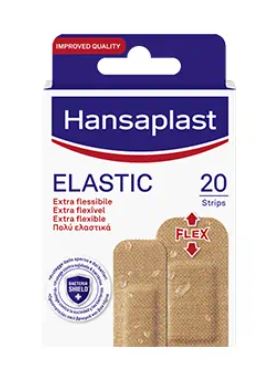 HANSAPLAST ELASTIC/FABRIC 20 STRIPS ASSORTITI - Luckyfarma.it