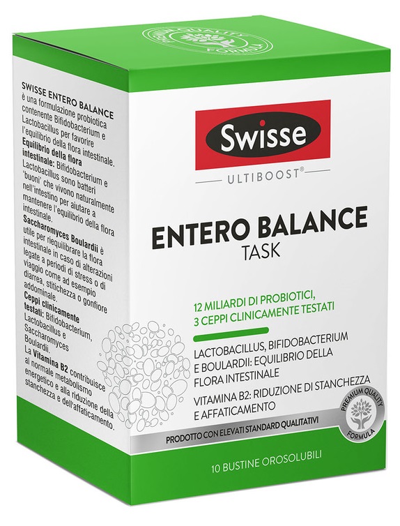 SWISSE ENTERO BALANCE VIAGGIO 10 BUSTINE - Luckyfarma.it